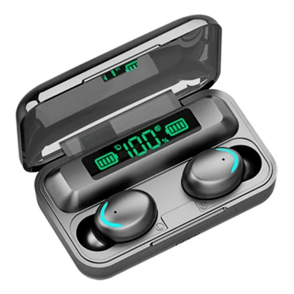Llavero Power Bank Portatil + Audifono F9